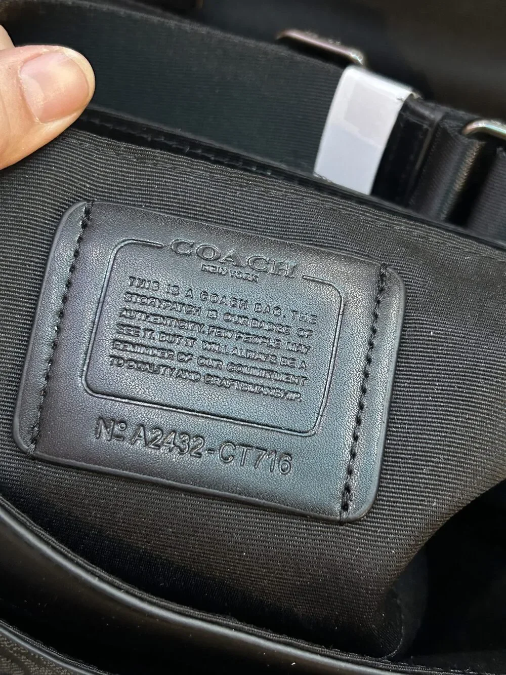 Coach Men's Messenger Bag Crossbody Bag